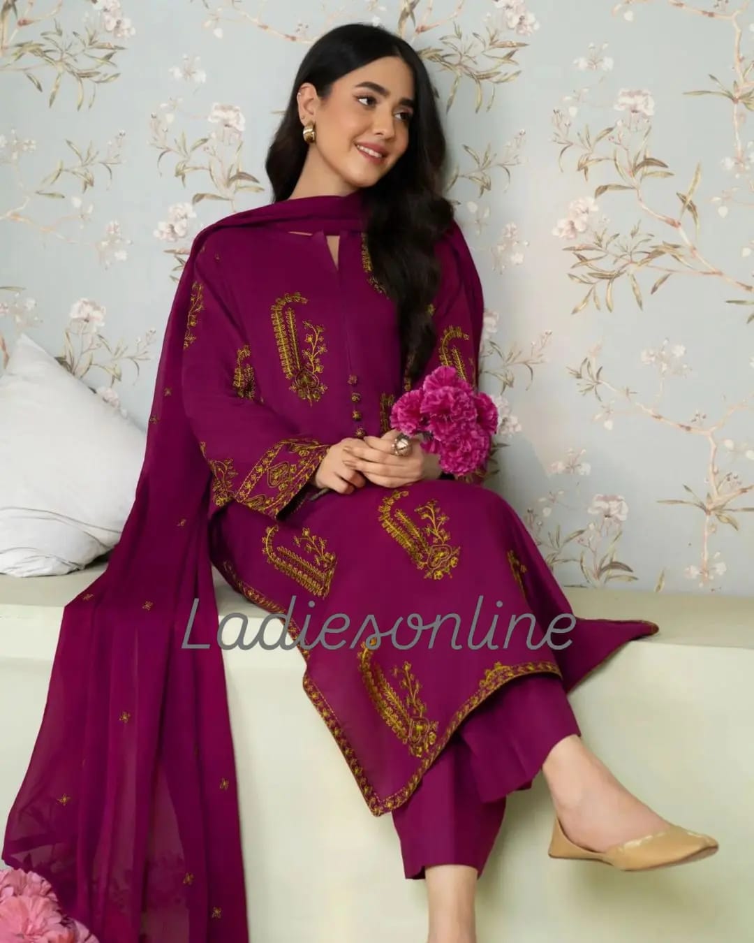 Aliya Embroidered 2pc