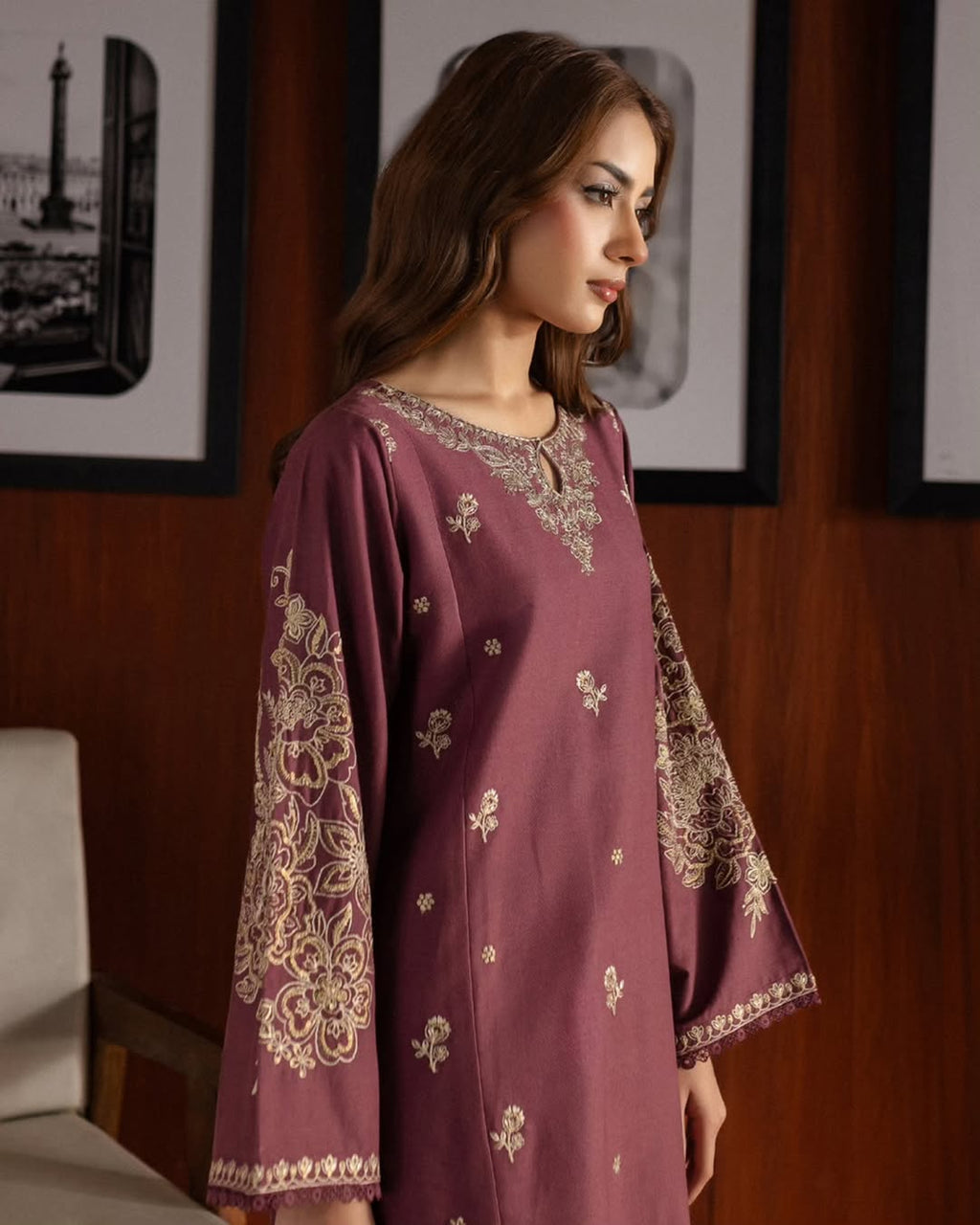 Miral Embroidered 2pc