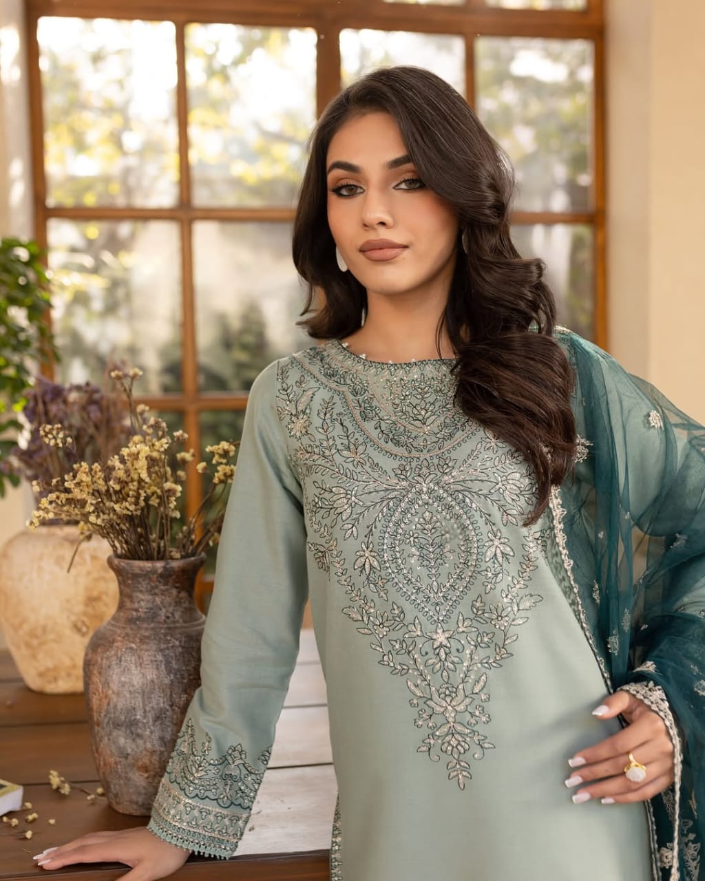 Lazule Embroidered 3pc