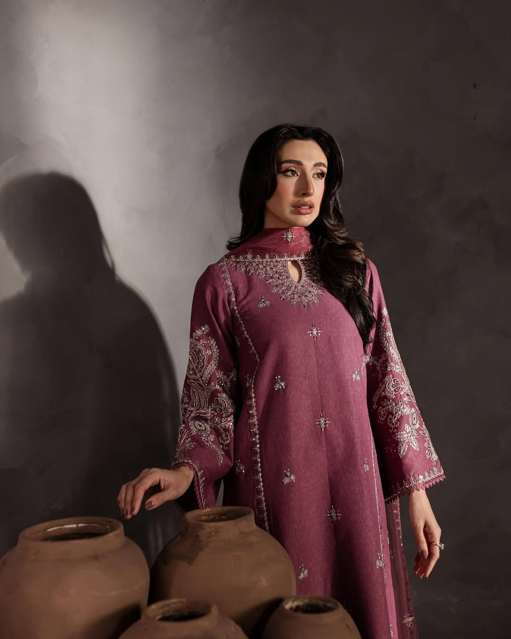 Arooba Embroidered 3pc