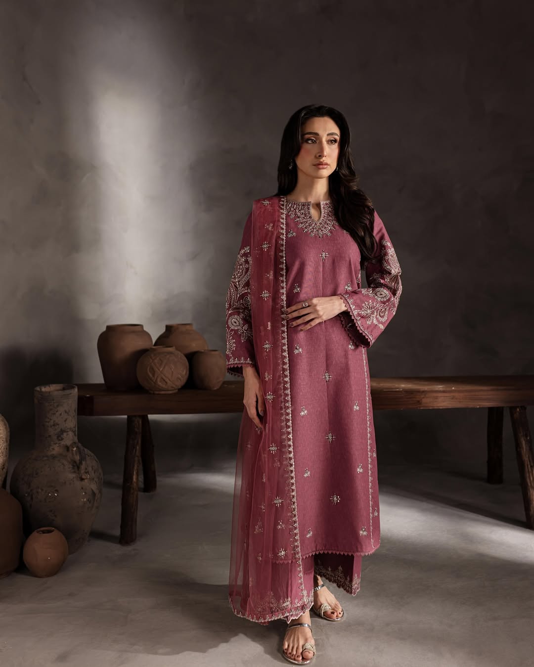 Arooba Embroidered 3pc