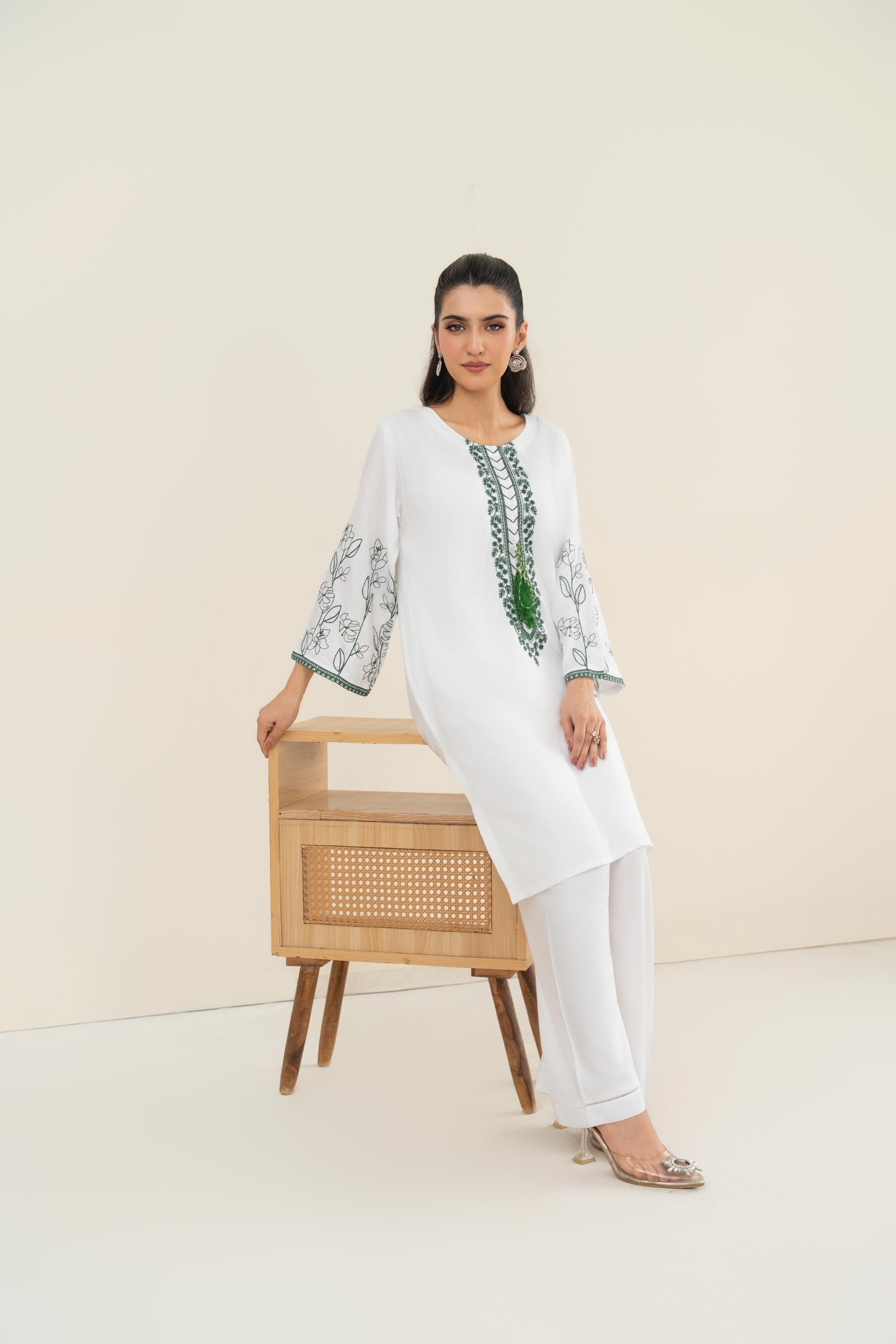 Aneela embroidered 2pc