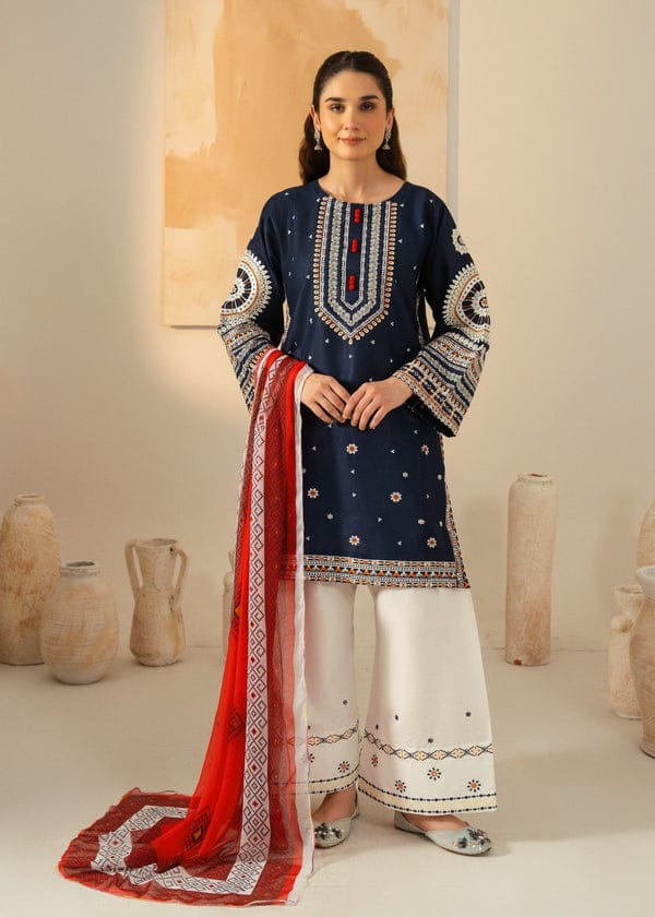 Ruhi Embroidered 3pc