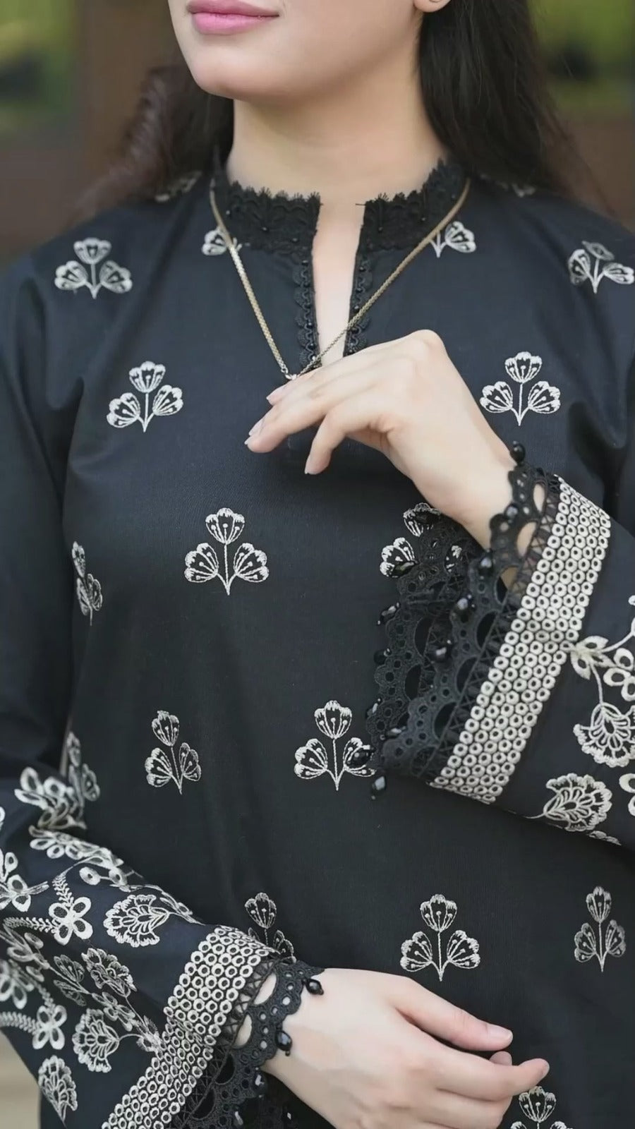 Faatiq Luxury Emb 3pc