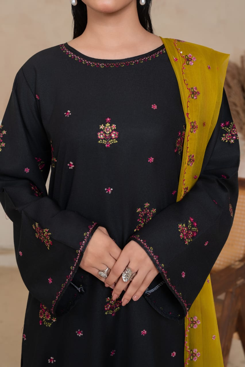 Allyure Embroidered 3pc