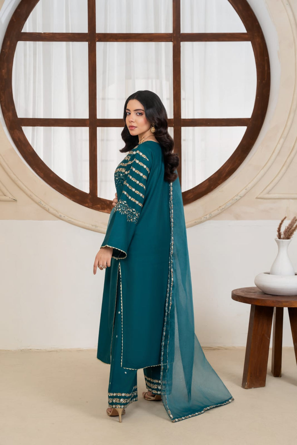 Luxe Embroidered 3pc