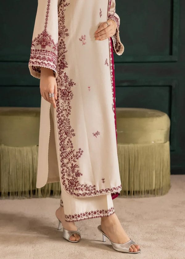 Lvory Embroidered 3pc