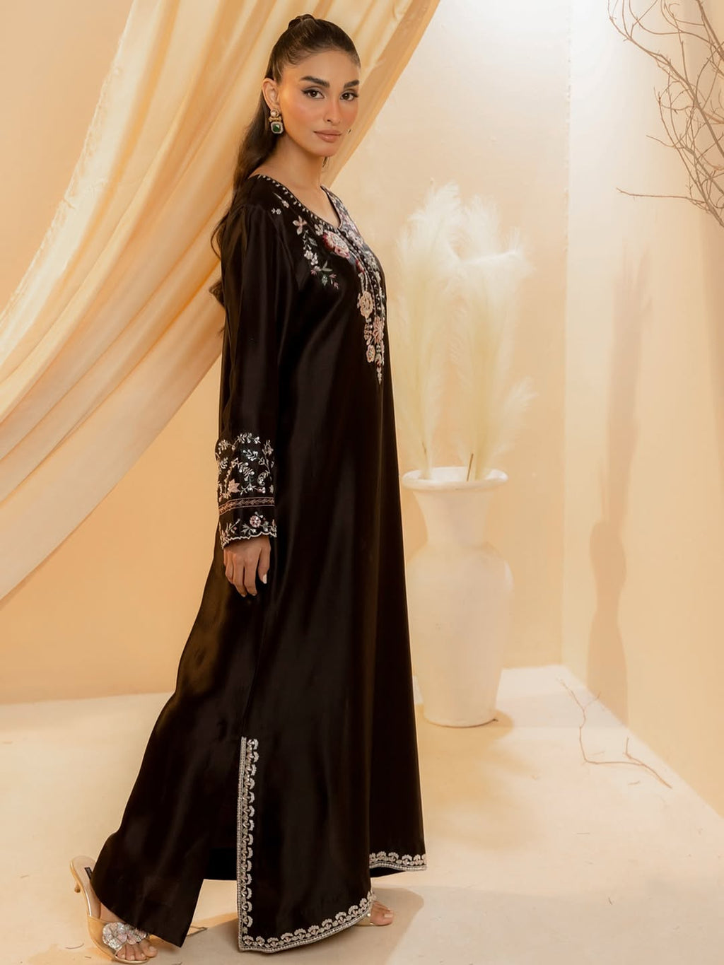 Midnight Embroidered 2pc