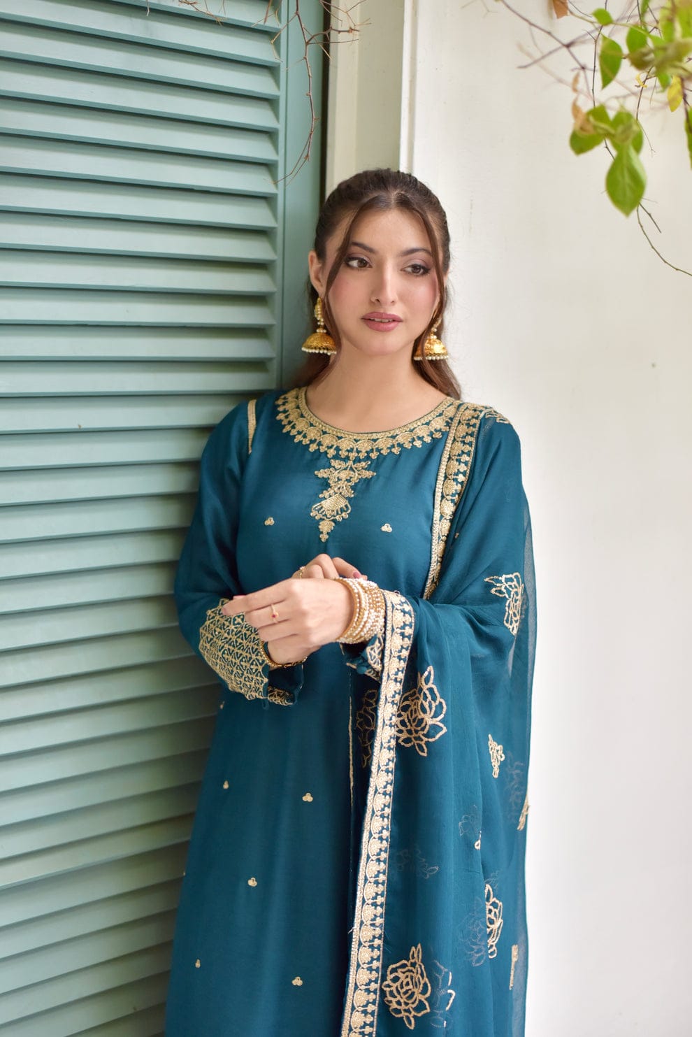 Abgeen Embroidered 3pc