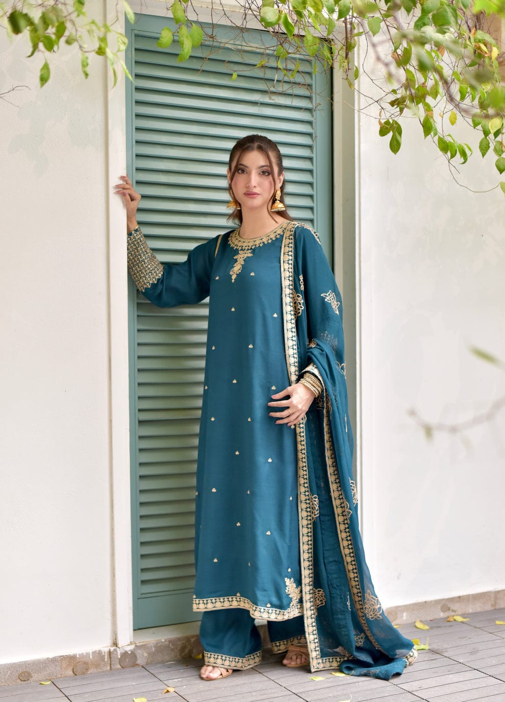Abgeen Embroidered 3pc