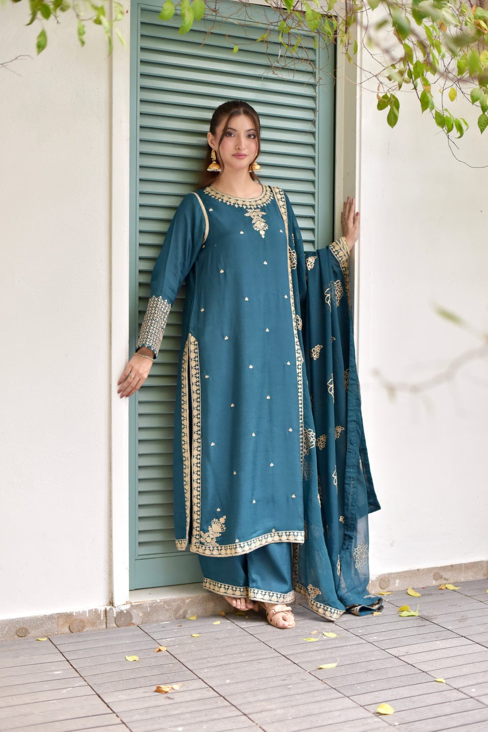 Abgeen Embroidered 3pc