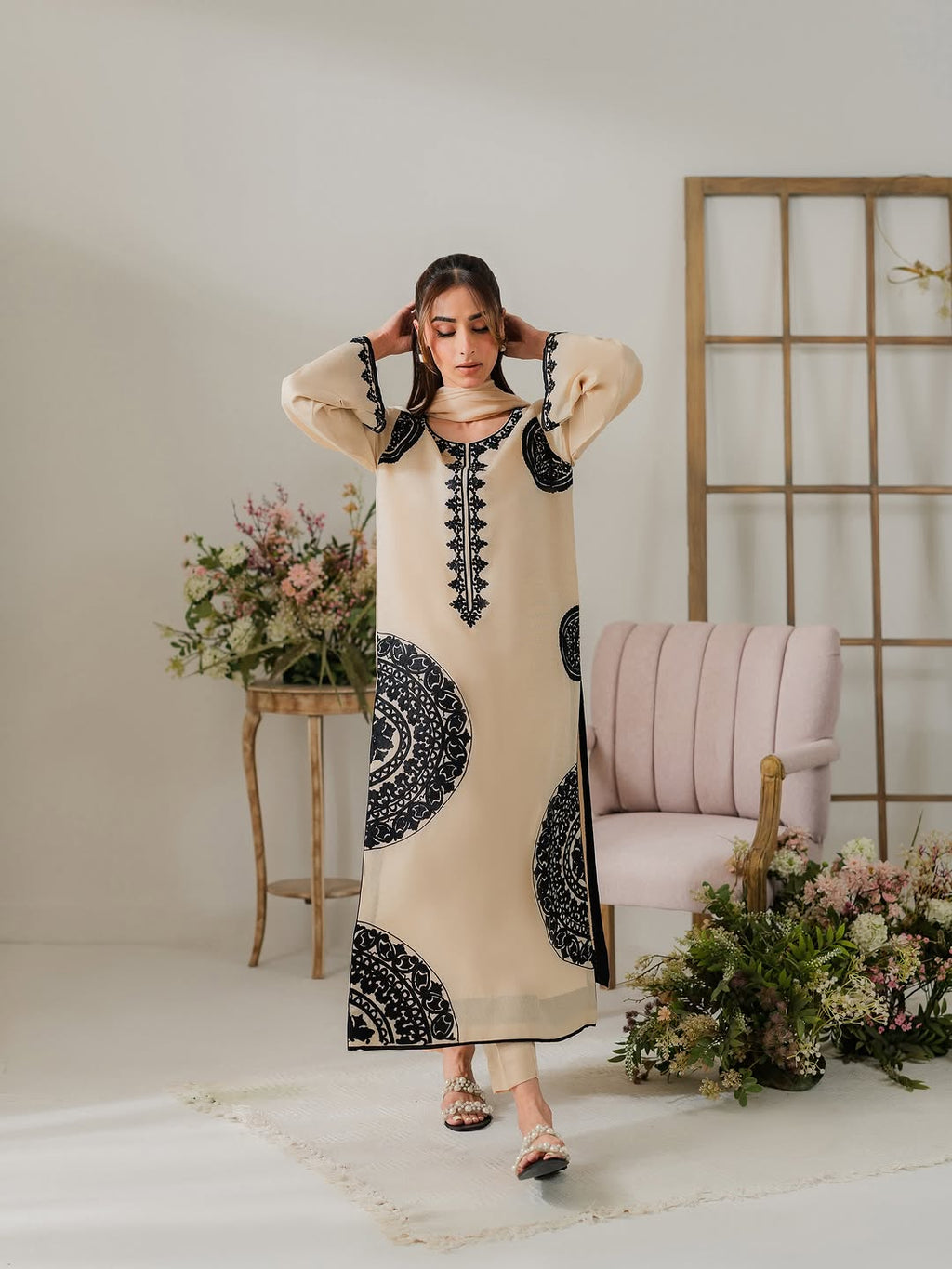 Zahoor Embroidered luxury 3pc